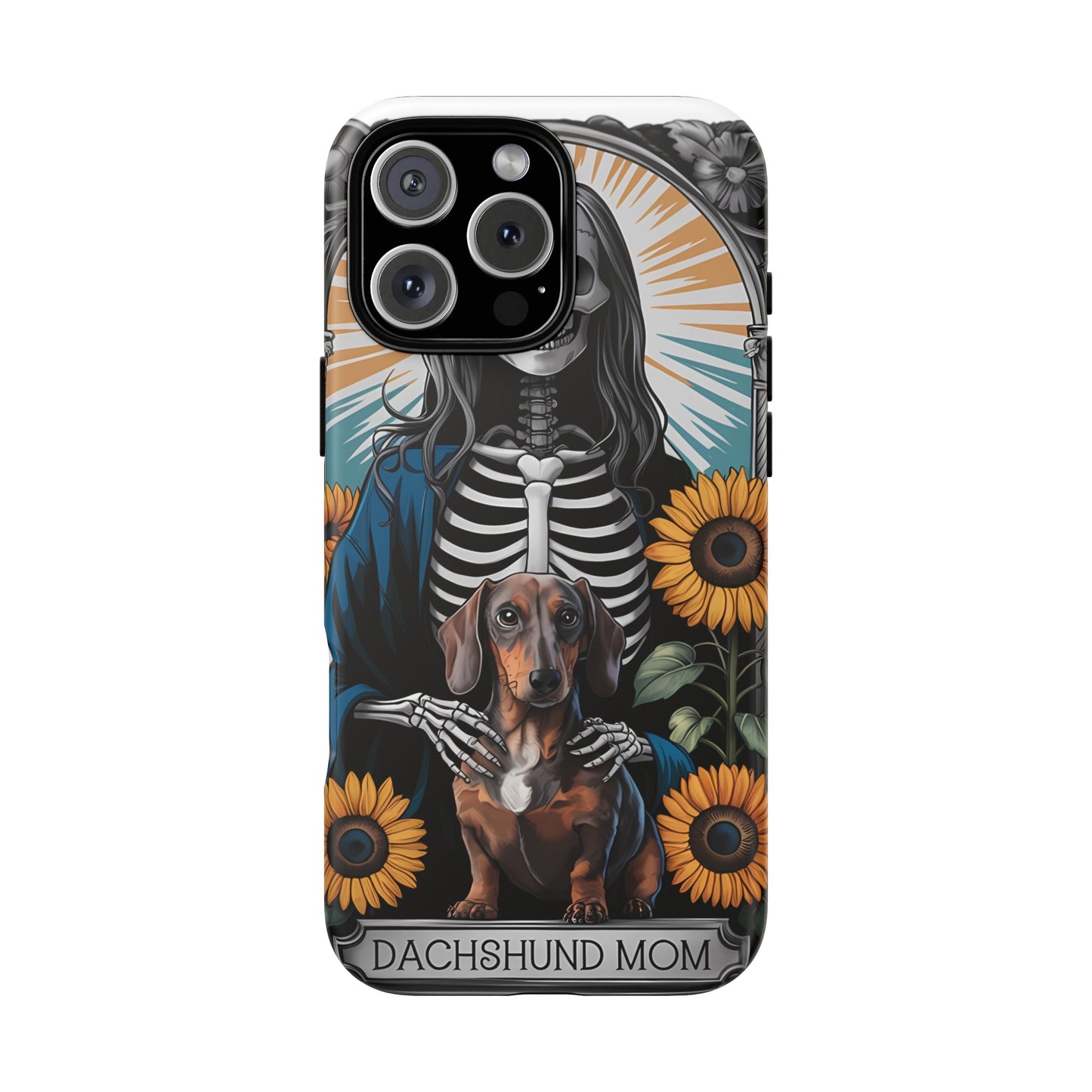 Tarot Card Dachshund Mom Phone Case - Dog Apple Pixel Galaxy
