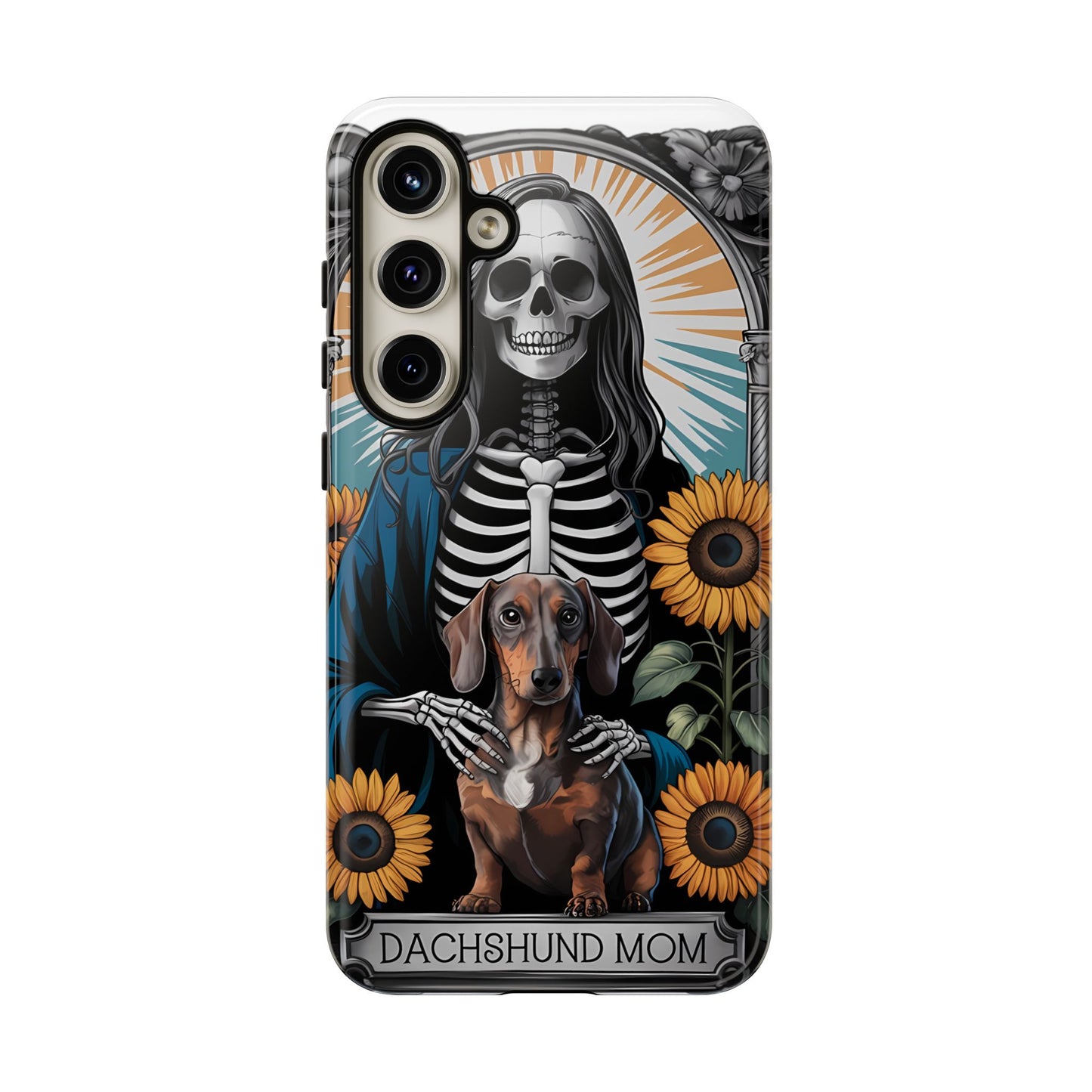 Tarot Card Dachshund Mom Phone Case - Dog Apple Pixel Galaxy