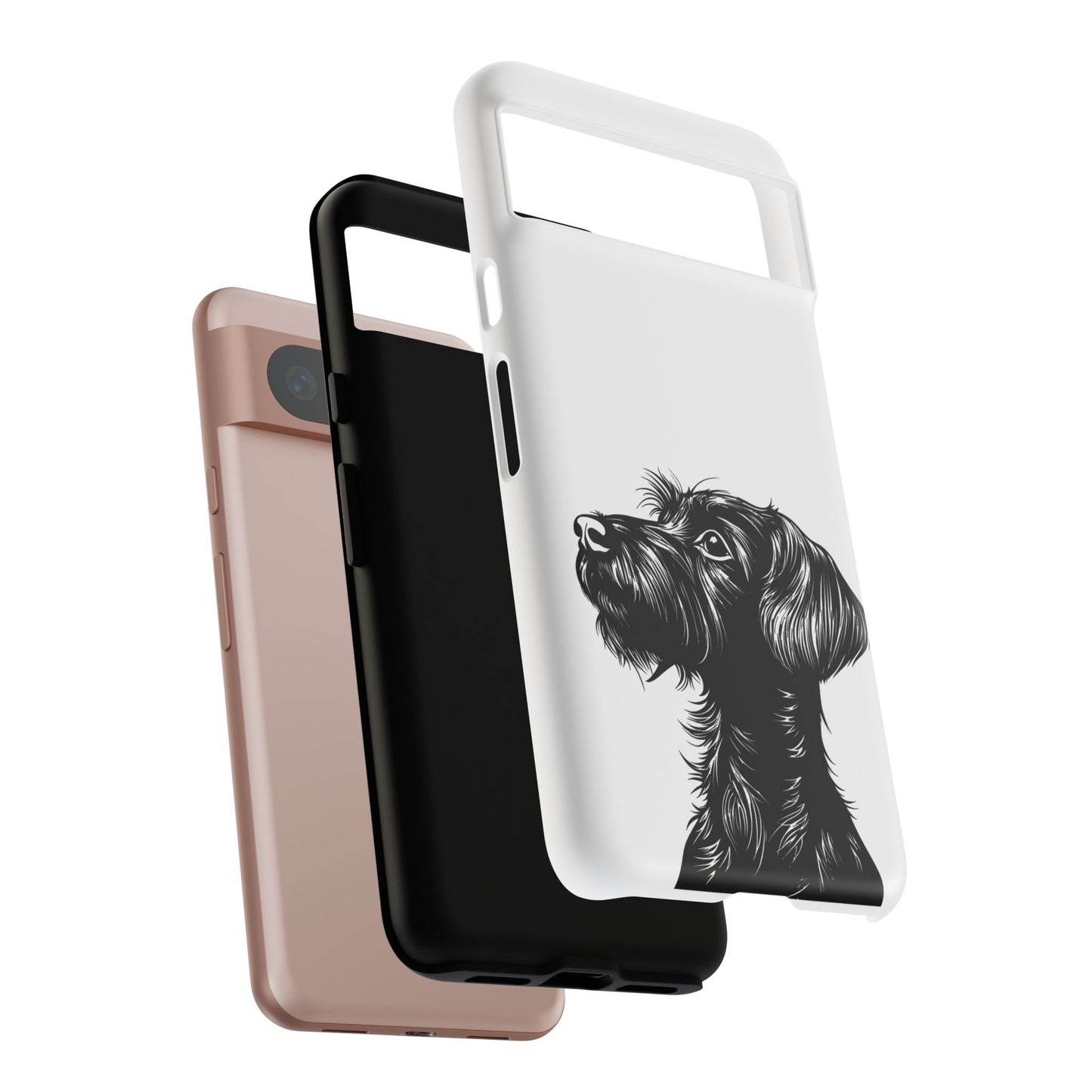 Simple Wire Haired Dachshund Mens Phone Case - Dog Apple Pixel Galaxy