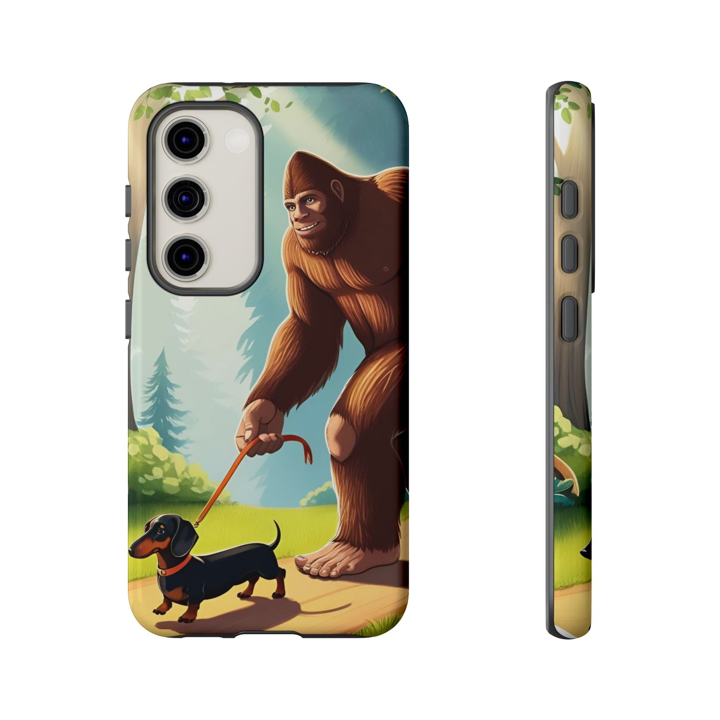 Big Foot Walking Dachshund Phone Case - Dog Apple Pixel Galaxy