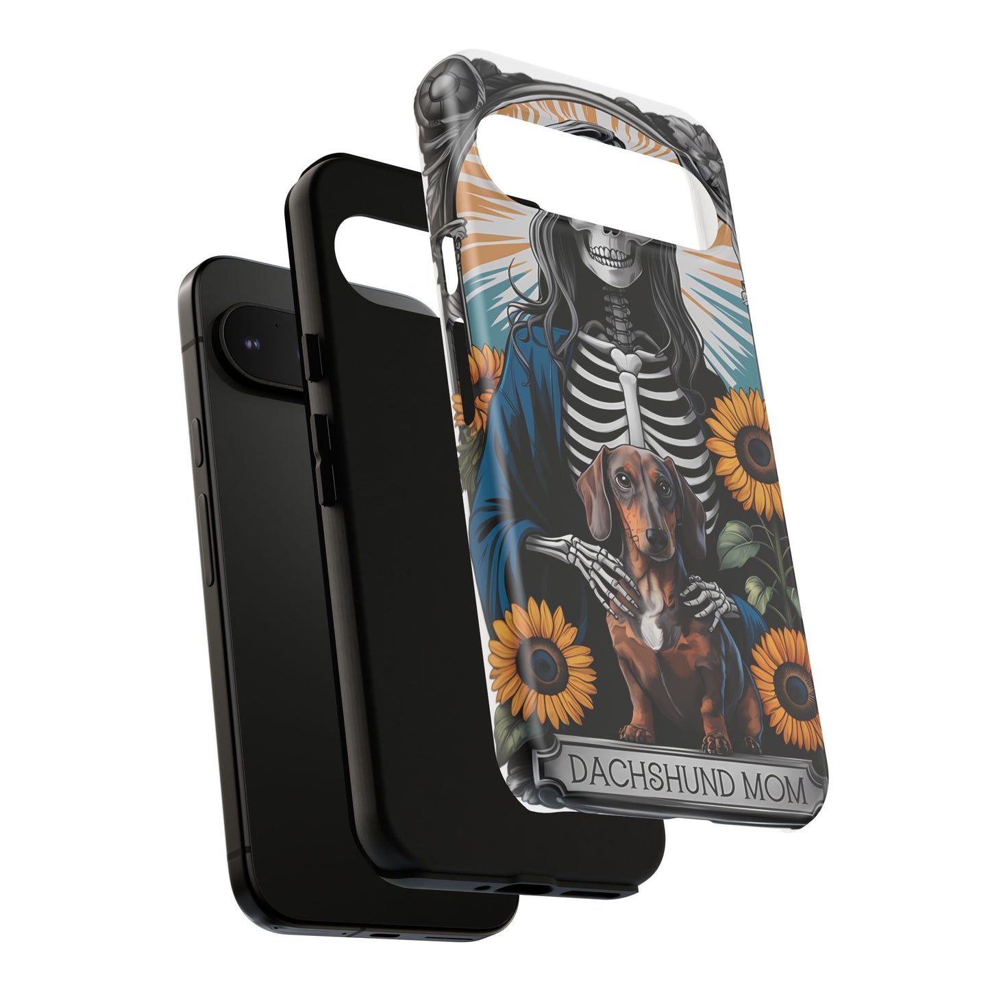 Tarot Card Dachshund Mom Phone Case - Dog Apple Pixel Galaxy