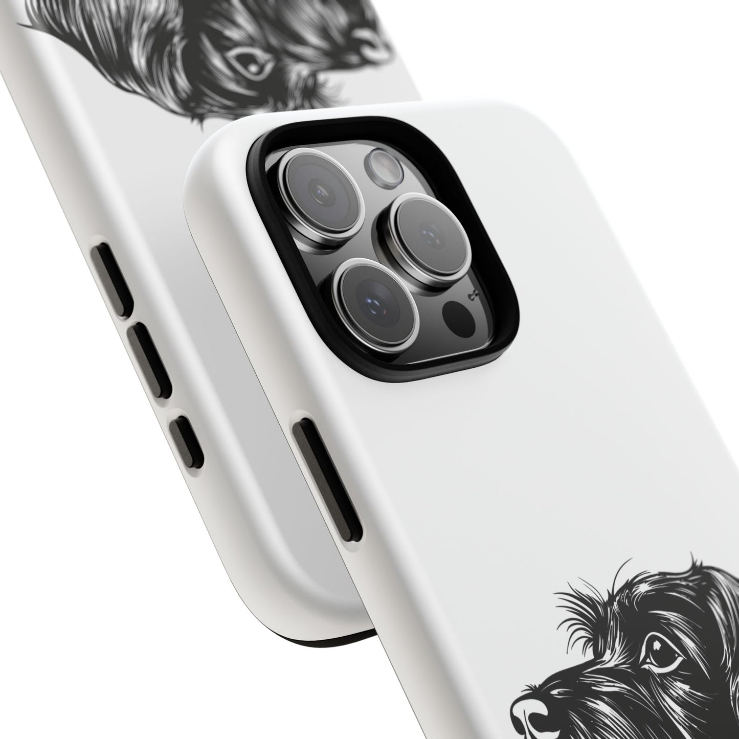 Simple Wire Haired Dachshund Mens Phone Case - Dog Apple Pixel Galaxy