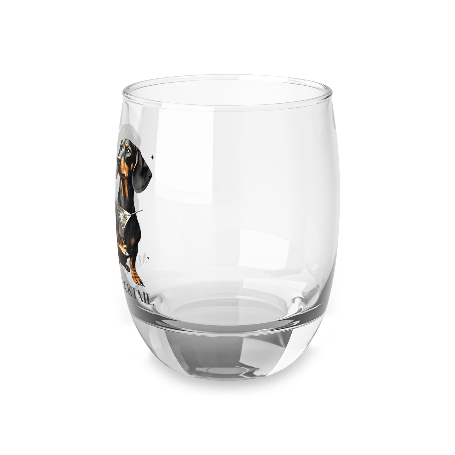Funny Unique Gift for Dog Lovers, Dachshund Drinking Glass Sophisticated
