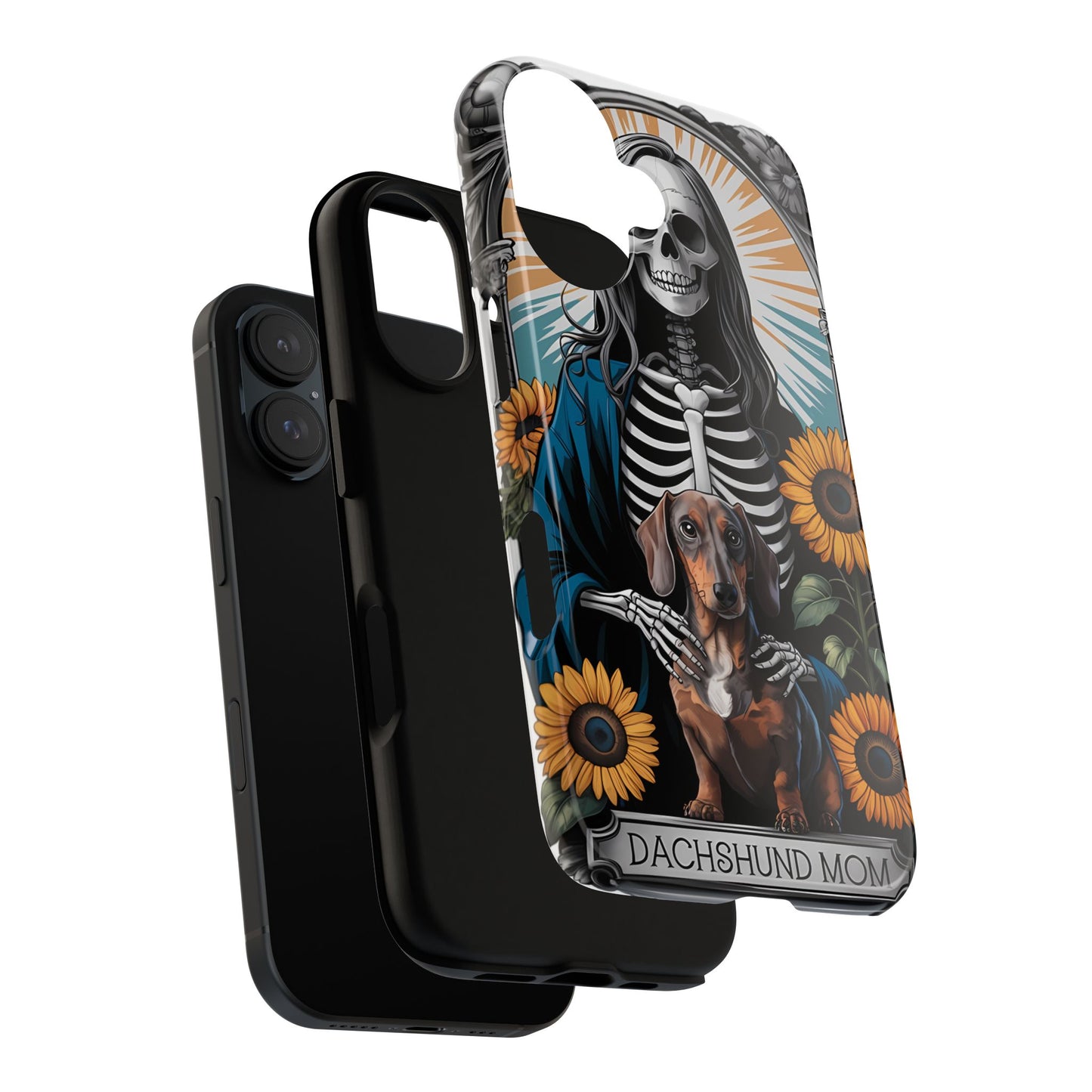 Tarot Card Dachshund Mom Phone Case - Dog Apple Pixel Galaxy