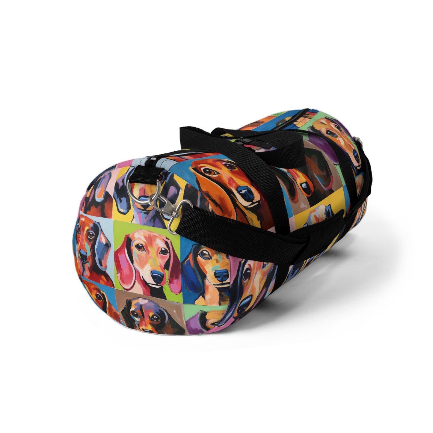 Pop Art Dachshund Duffel Bag