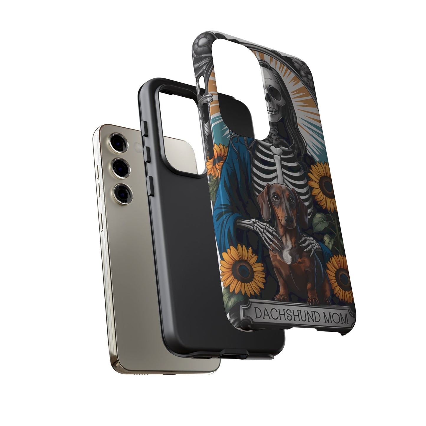 Tarot Card Dachshund Mom Phone Case - Dog Apple Pixel Galaxy