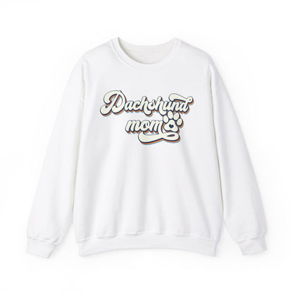 Dachshund Mom Sweatshirt, Dog Lover Gift, Funny Weiner Dog Jumper, Classic Sausage Dog Crewneck, Pet Owner Apparel