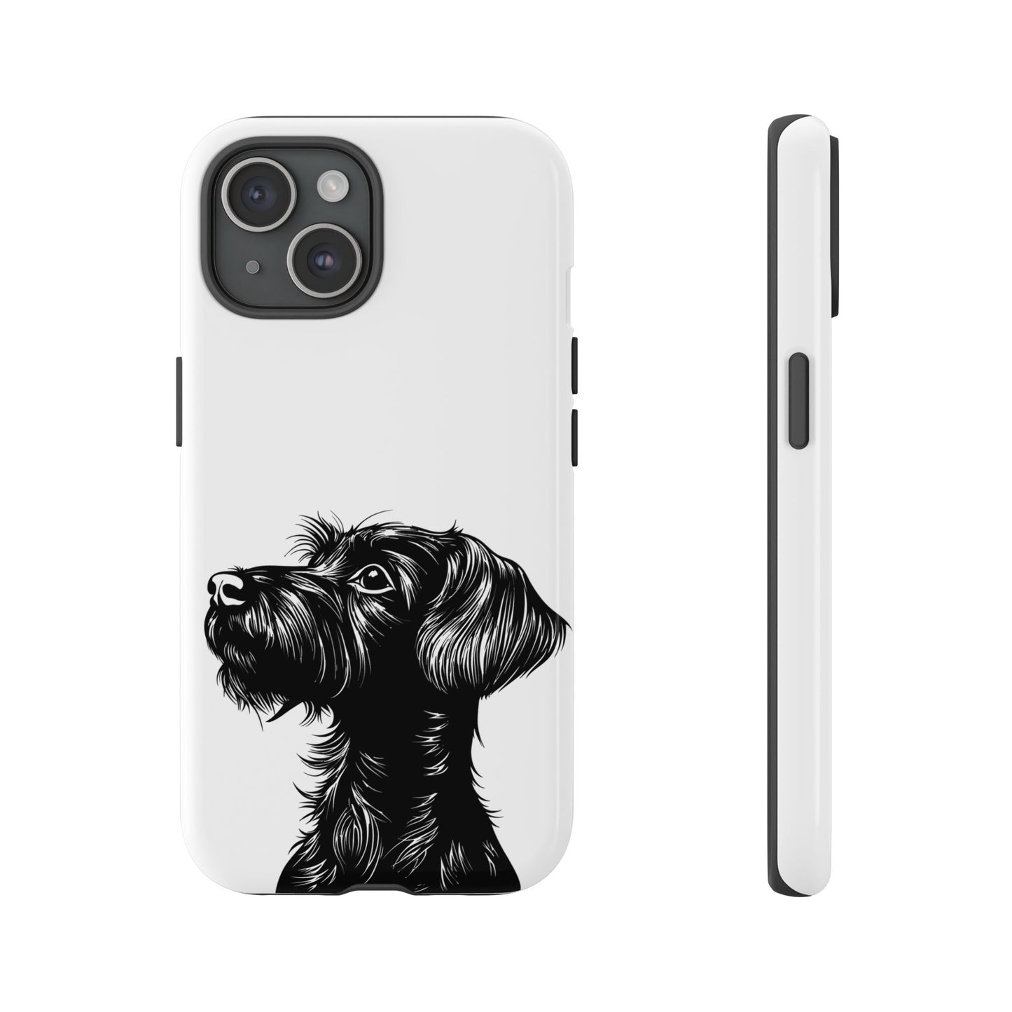 Simple Wire Haired Dachshund Mens Phone Case - Dog Apple Pixel Galaxy