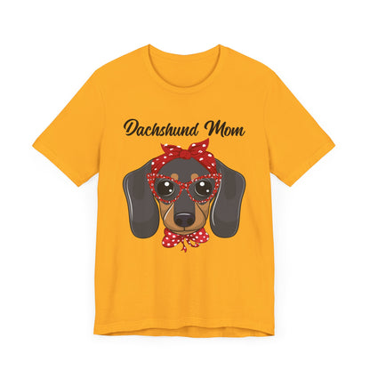 Adorable Dachshund Doxie Mama Tee #4