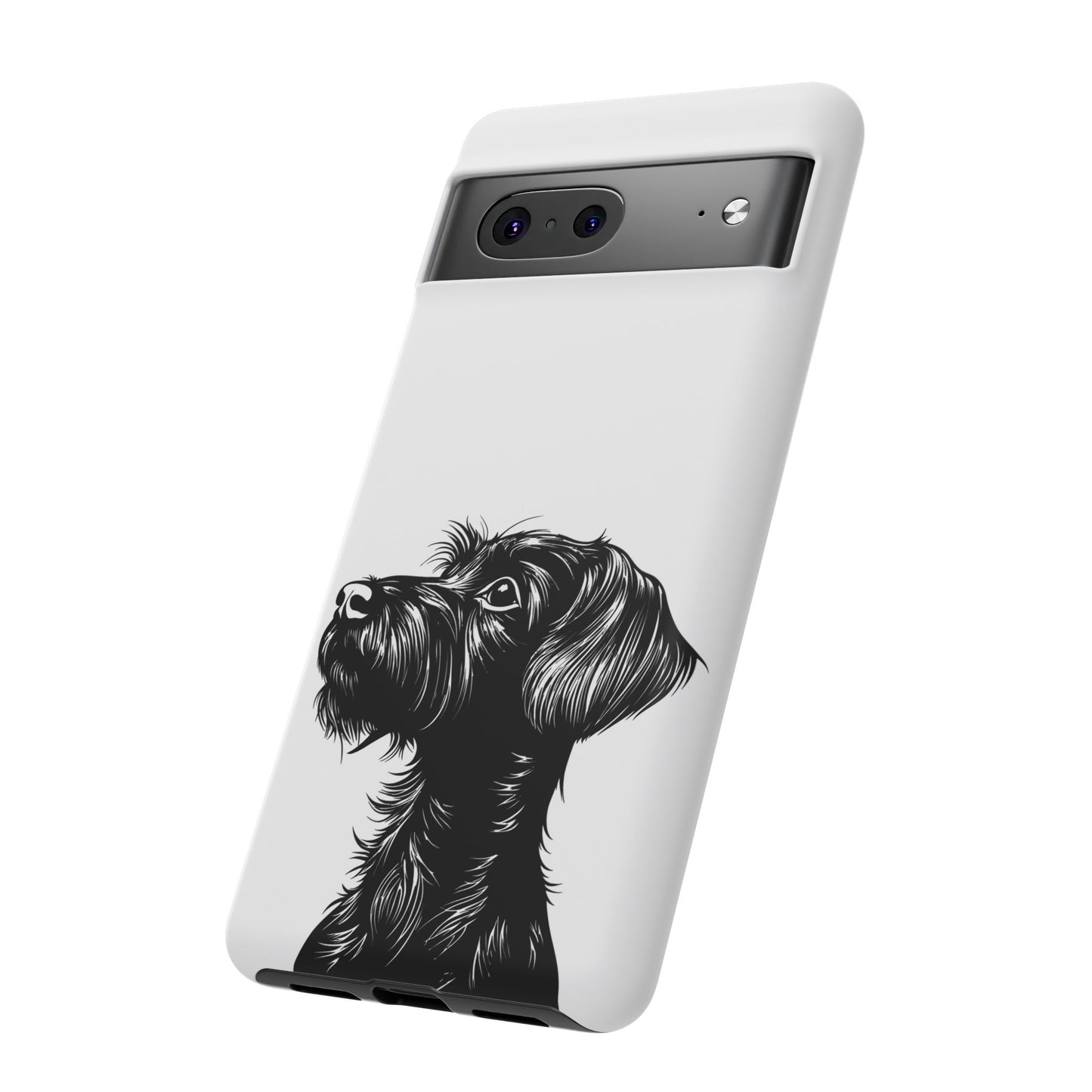 Simple Wire Haired Dachshund Mens Phone Case - Dog Apple Pixel Galaxy
