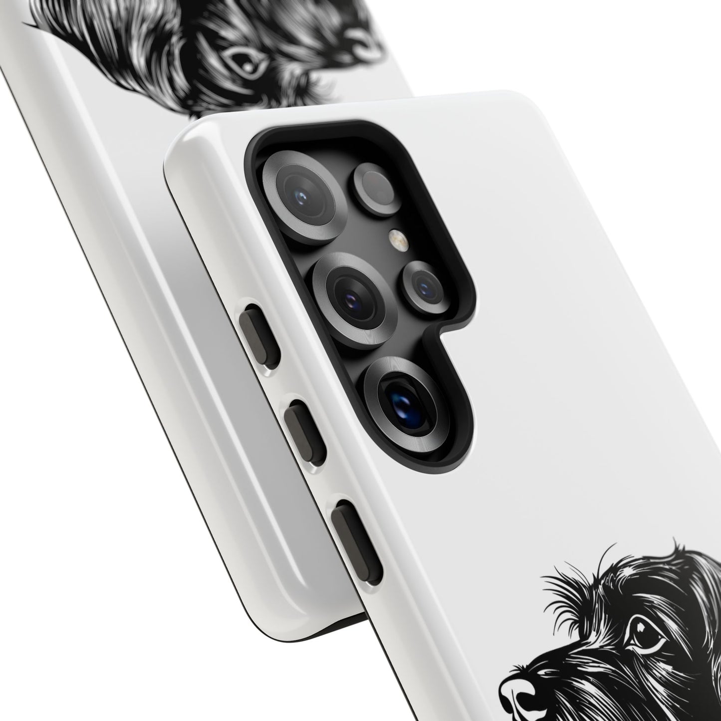 Simple Wire Haired Dachshund Mens Phone Case - Dog Apple Pixel Galaxy