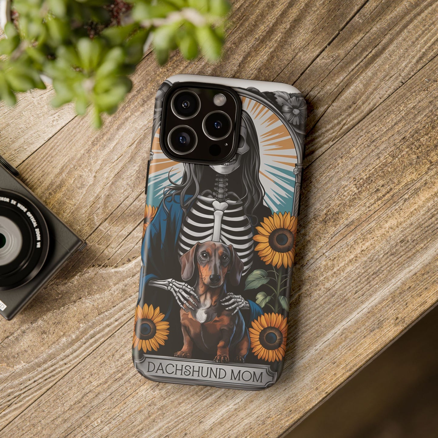 Tarot Card Dachshund Mom Phone Case - Dog Apple Pixel Galaxy
