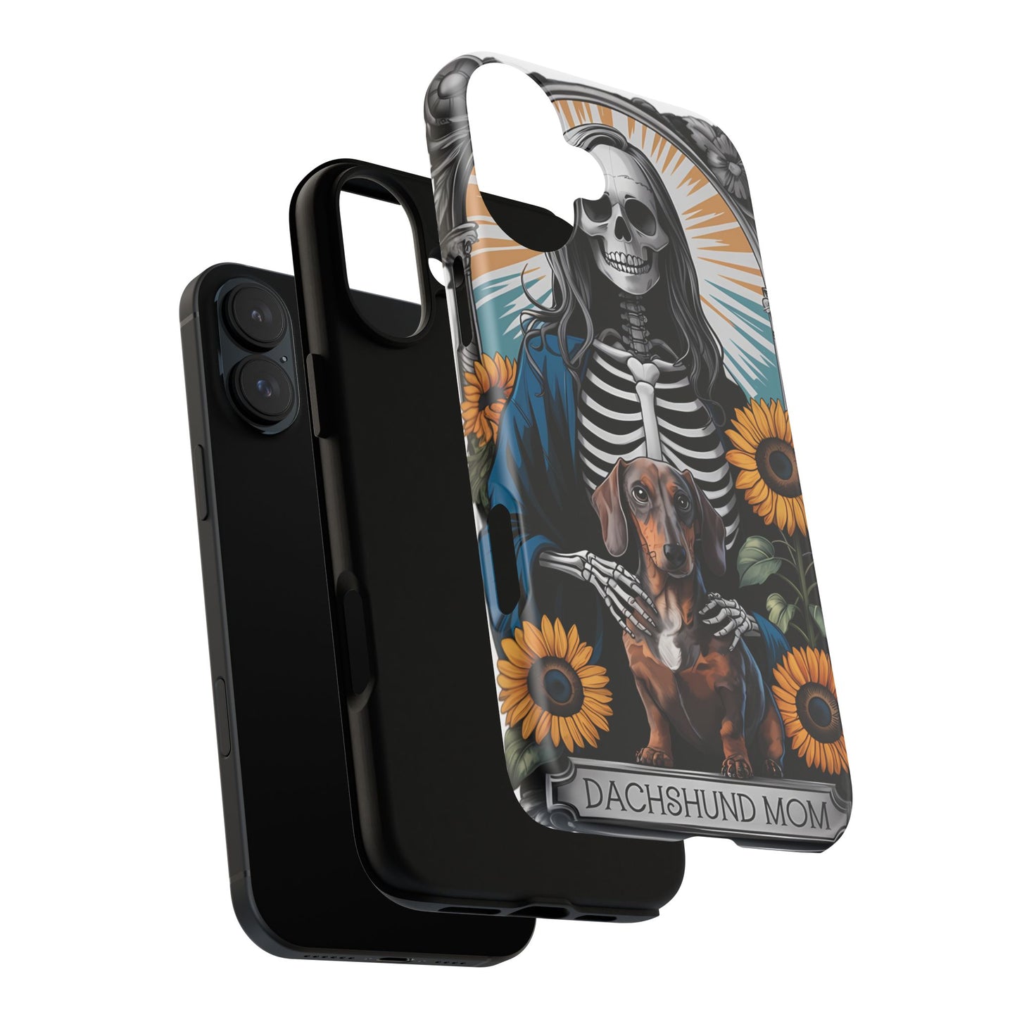 Tarot Card Dachshund Mom Phone Case - Dog Apple Pixel Galaxy