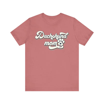 Adorable Dachshund Doxie Mama Tee #2