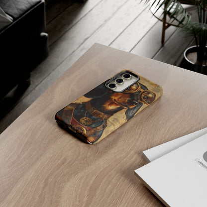 Steam Punk Dachshund Mens Phone Case - Dog Apple Pixel Galaxy