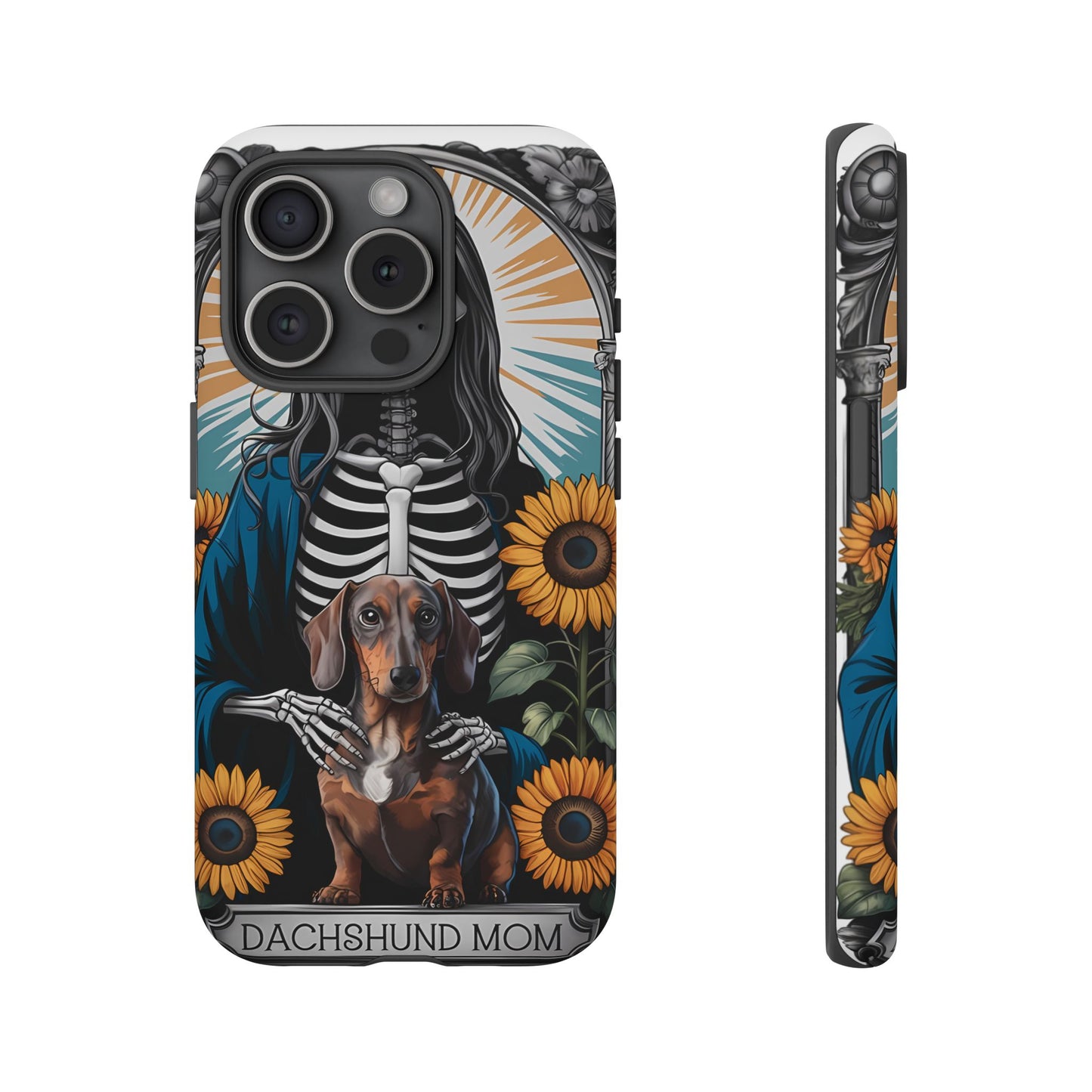 Tarot Card Dachshund Mom Phone Case - Dog Apple Pixel Galaxy