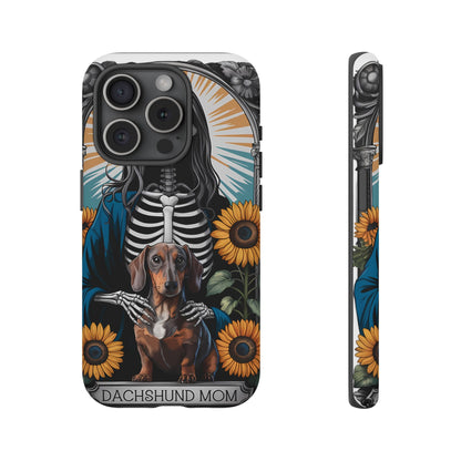 Tarot Card Dachshund Mom Phone Case - Dog Apple Pixel Galaxy
