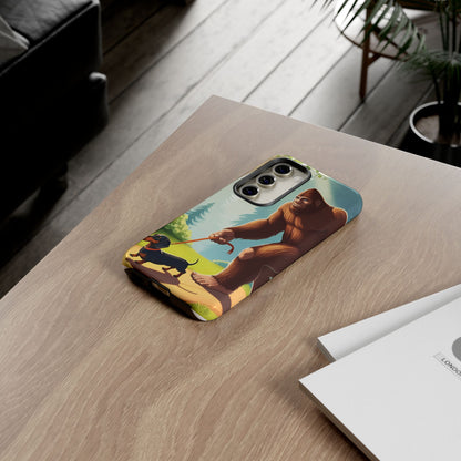 Big Foot Walking Dachshund Phone Case - Dog Apple Pixel Galaxy