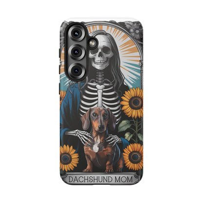 Tarot Card Dachshund Mom Phone Case - Dog Apple Pixel Galaxy