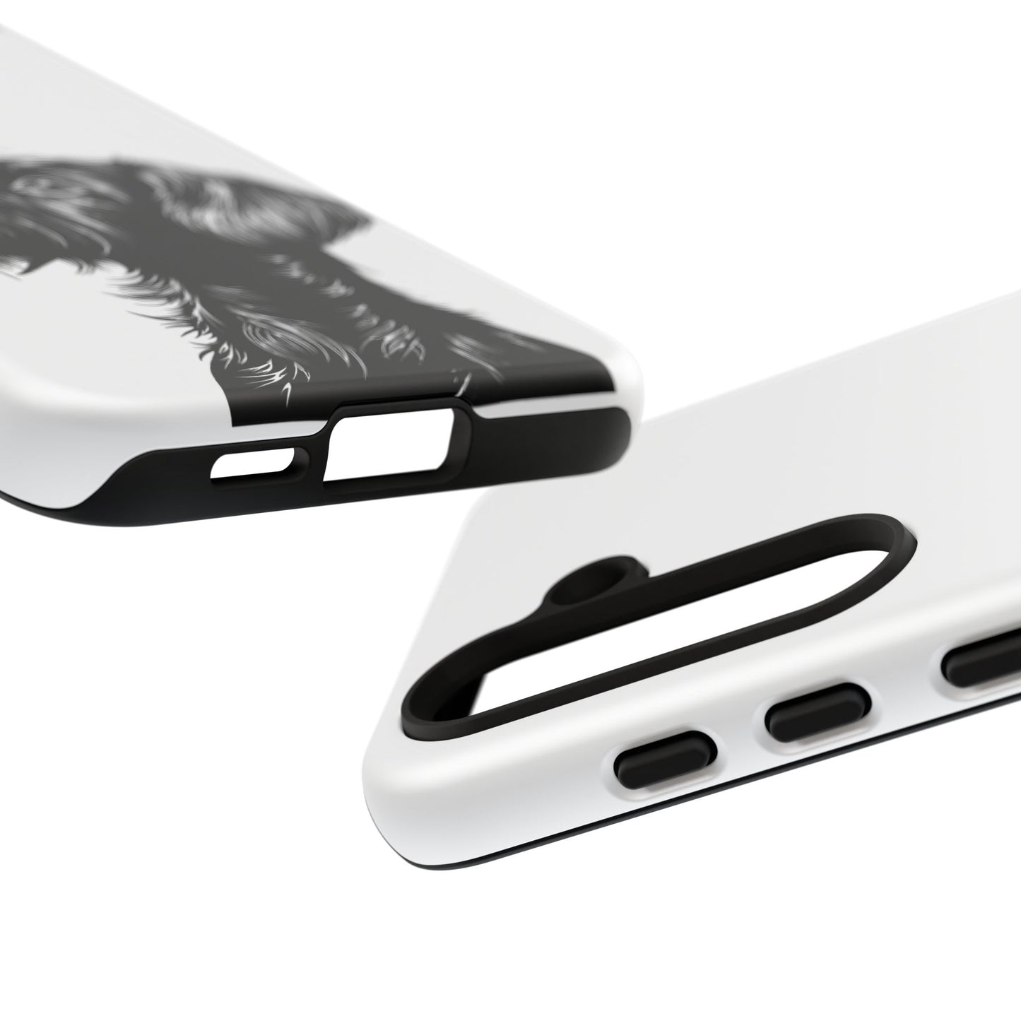 Simple Wire Haired Dachshund Mens Phone Case - Dog Apple Pixel Galaxy