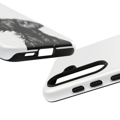 Simple Wire Haired Dachshund Mens Phone Case - Dog Apple Pixel Galaxy
