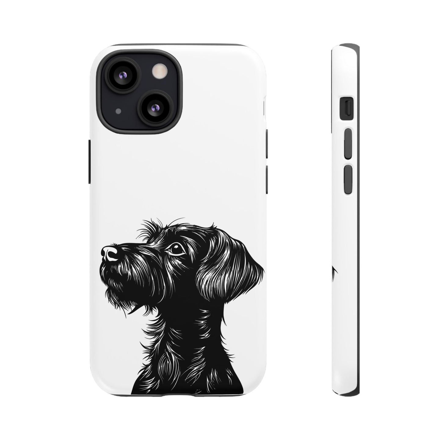 Simple Wire Haired Dachshund Mens Phone Case - Dog Apple Pixel Galaxy