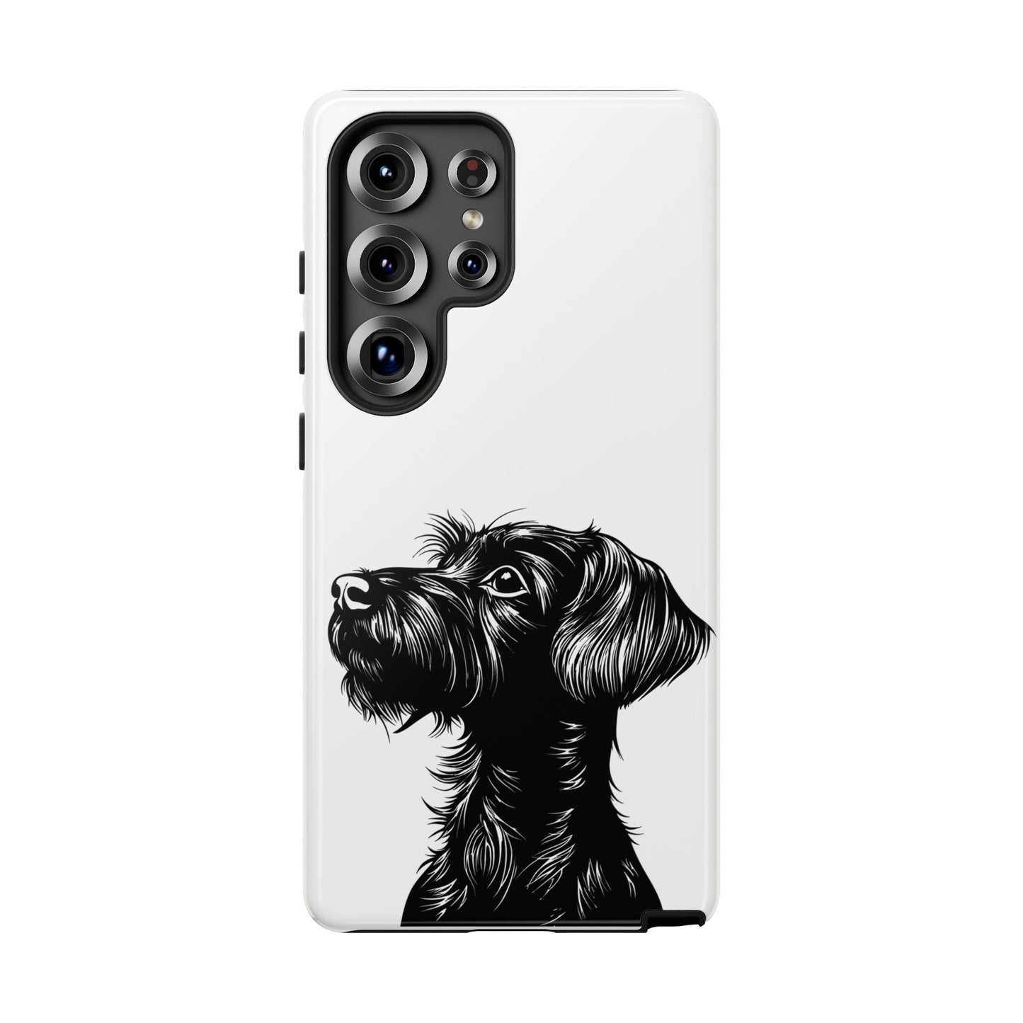Simple Wire Haired Dachshund Mens Phone Case - Dog Apple Pixel Galaxy