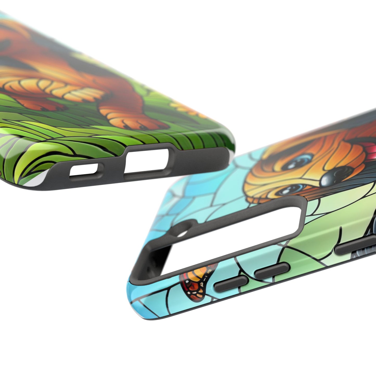Cute Dachshund Phone Case, Dog Lover Gift, Tough Phone Cover, Pet Accessory,
