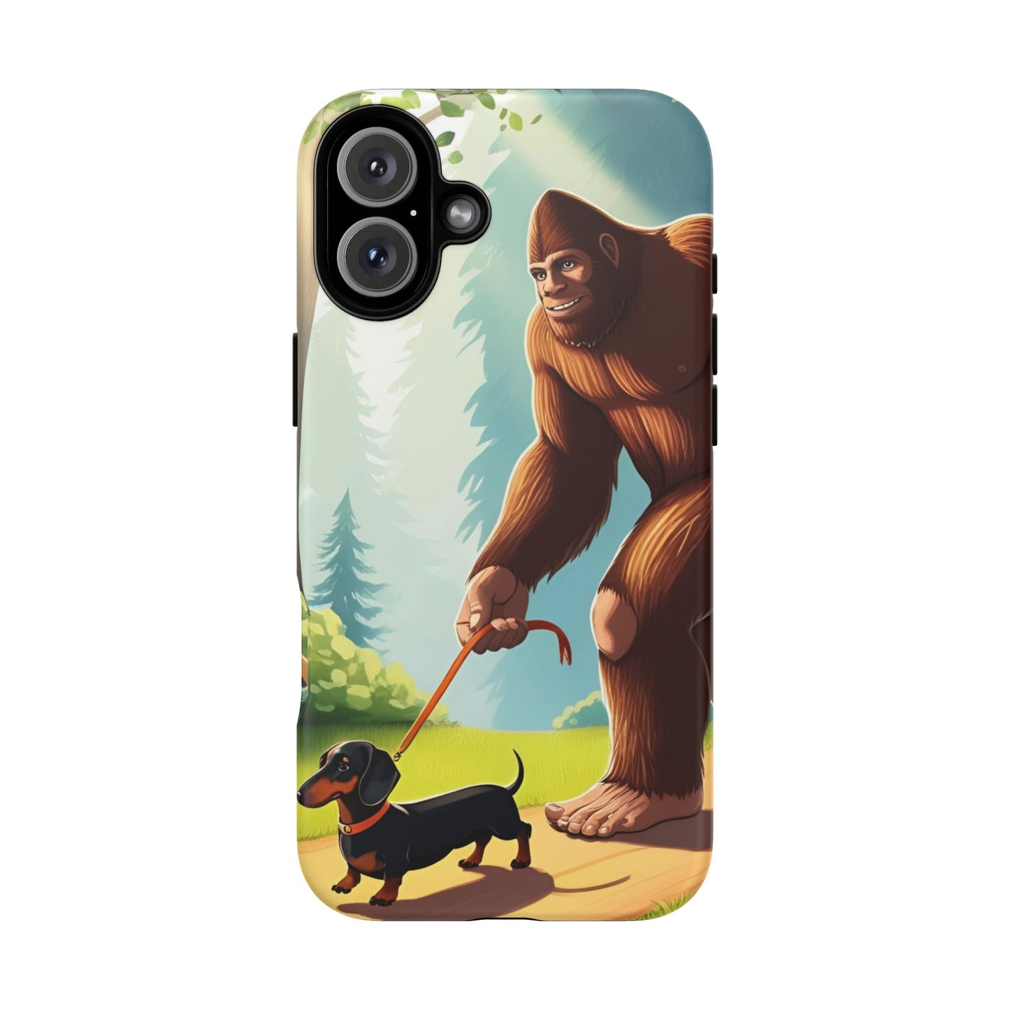 Big Foot Walking Dachshund Phone Case - Dog Apple Pixel Galaxy