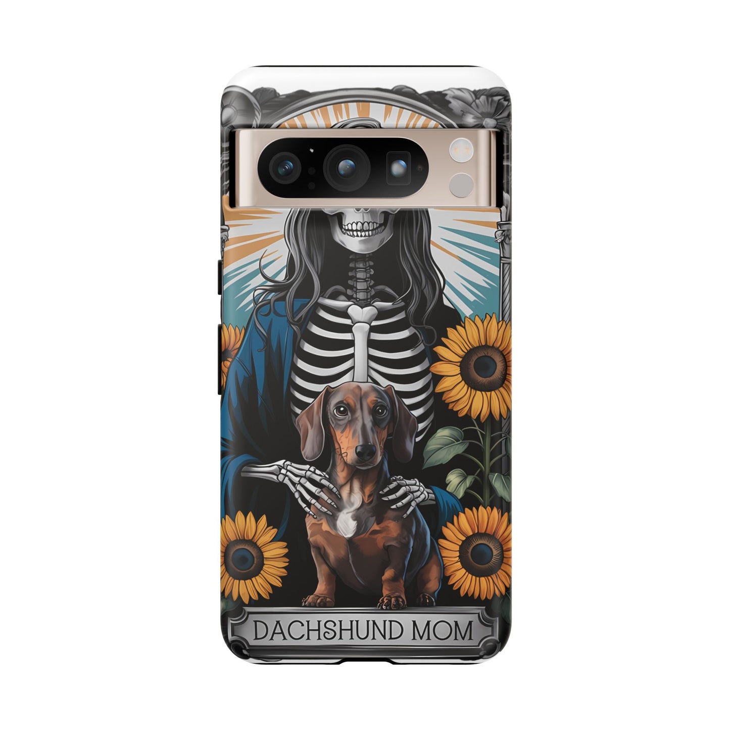 Tarot Card Dachshund Mom Phone Case - Dog Apple Pixel Galaxy