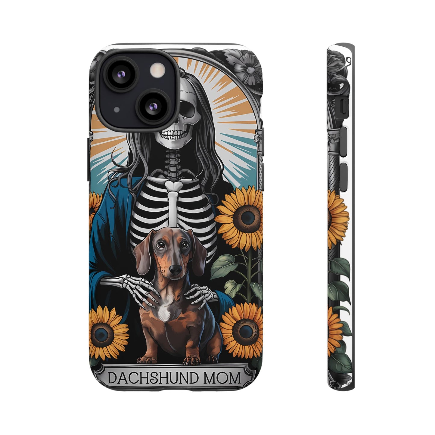 Tarot Card Dachshund Mom Phone Case - Dog Apple Pixel Galaxy