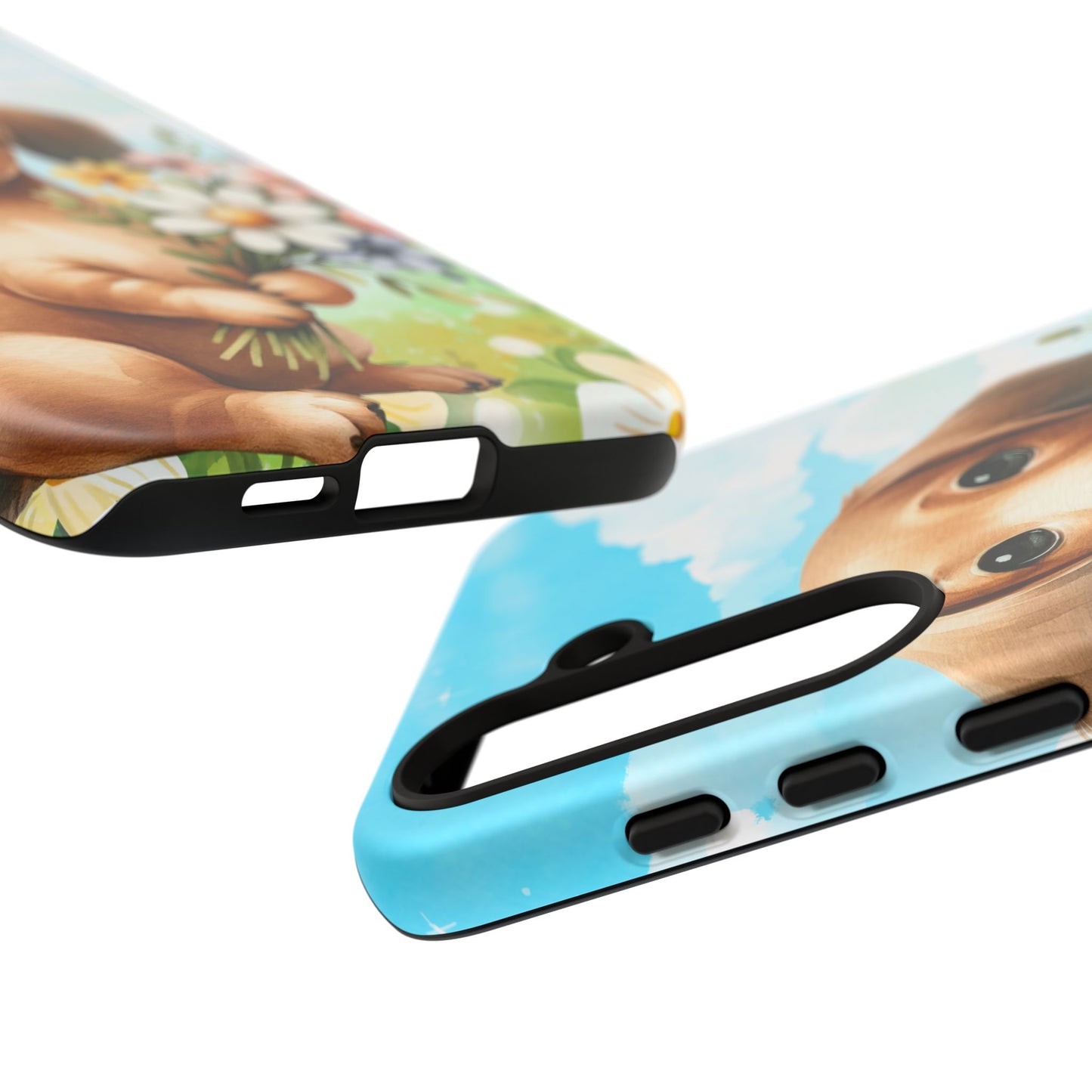 Watercolor Dachshund Dog Phone Case - Rescue Dog Apple Pixel Galaxy Spring
