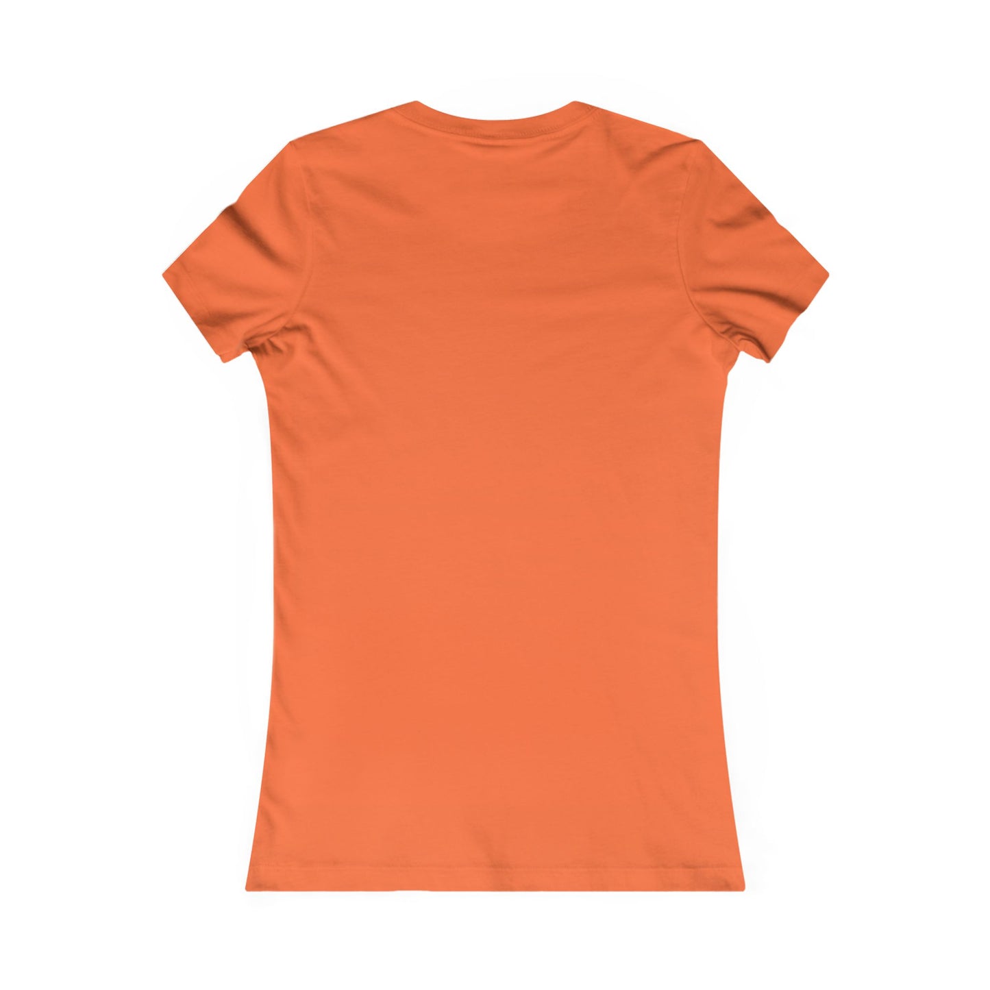 Orange Women's Tee Floral Dachshund Spring Ready Shirt
