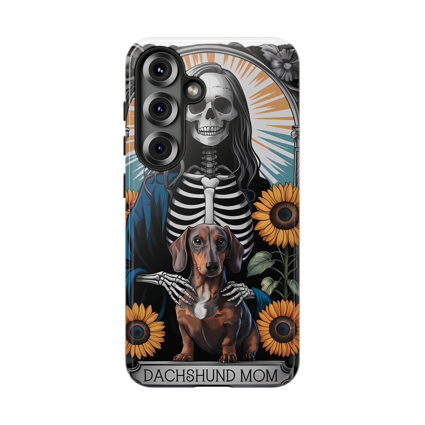 Tarot Card Dachshund Mom Phone Case - Dog Apple Pixel Galaxy