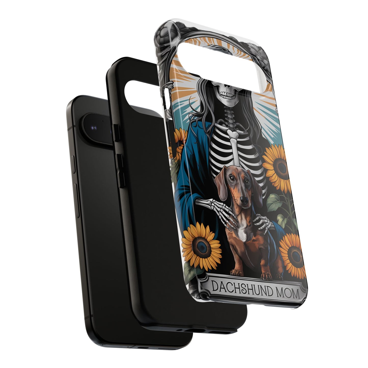 Tarot Card Dachshund Mom Phone Case - Dog Apple Pixel Galaxy