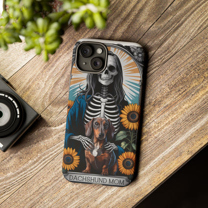 Tarot Card Dachshund Mom Phone Case - Dog Apple Pixel Galaxy