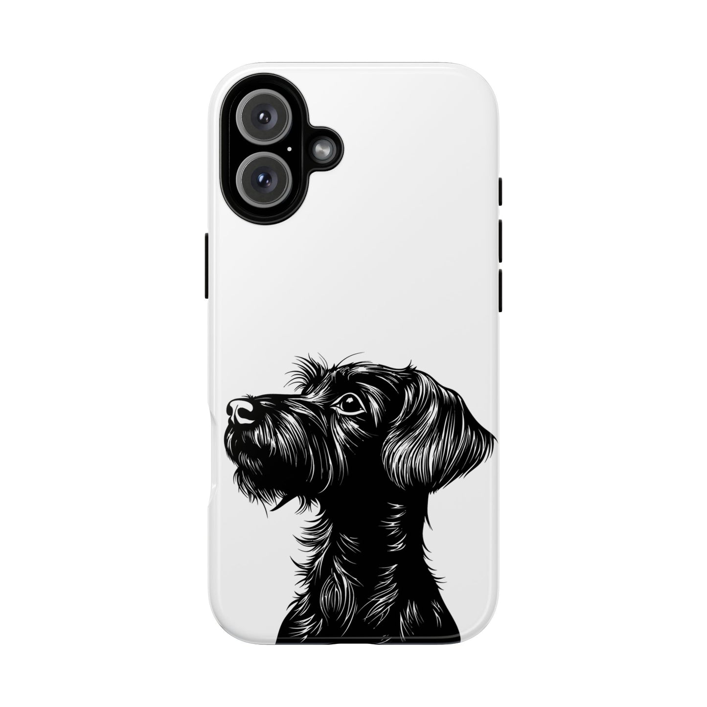 Simple Wire Haired Dachshund Mens Phone Case - Dog Apple Pixel Galaxy