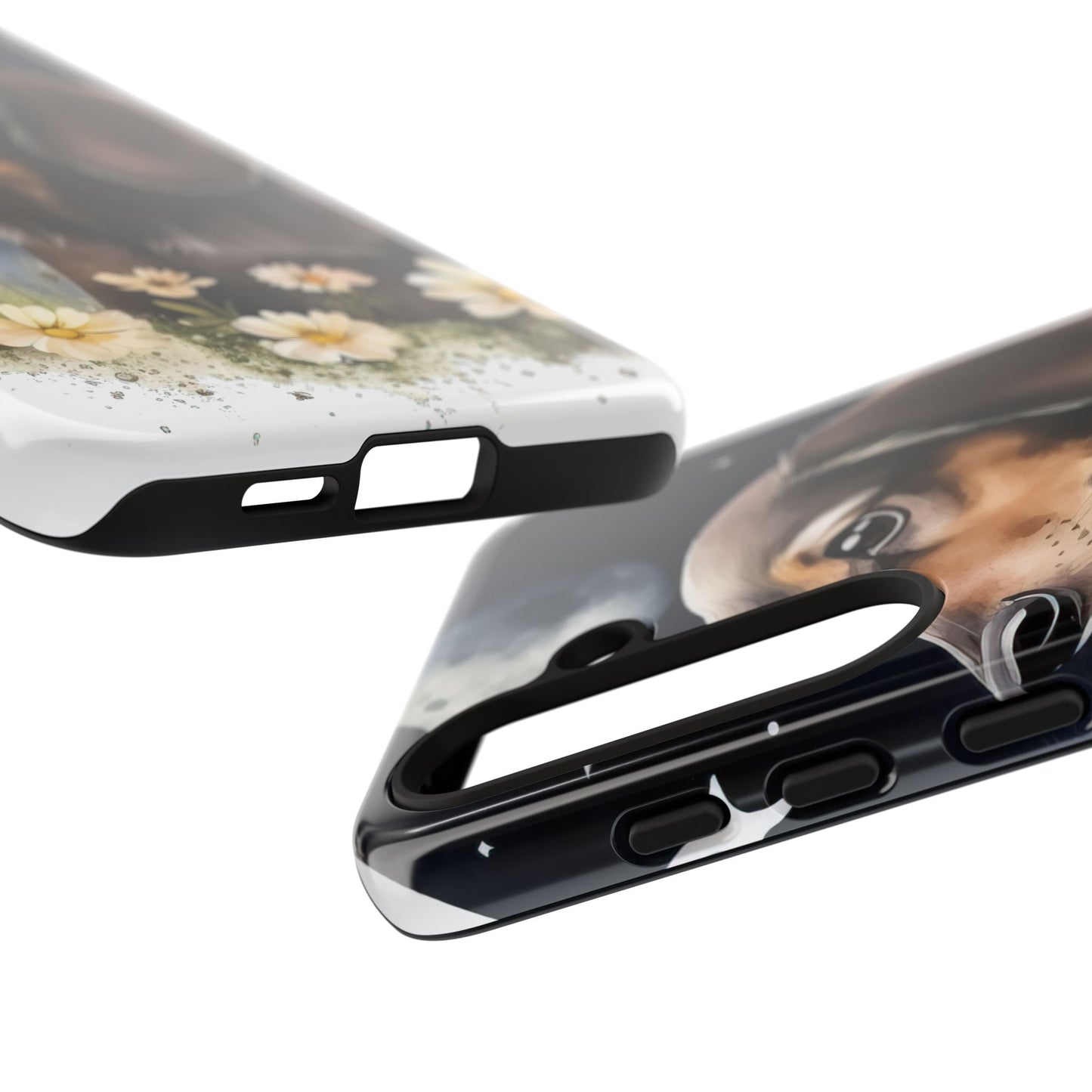Vibrant Dachshund Moonlight Phone Case - Dog Apple Pixel Galaxy