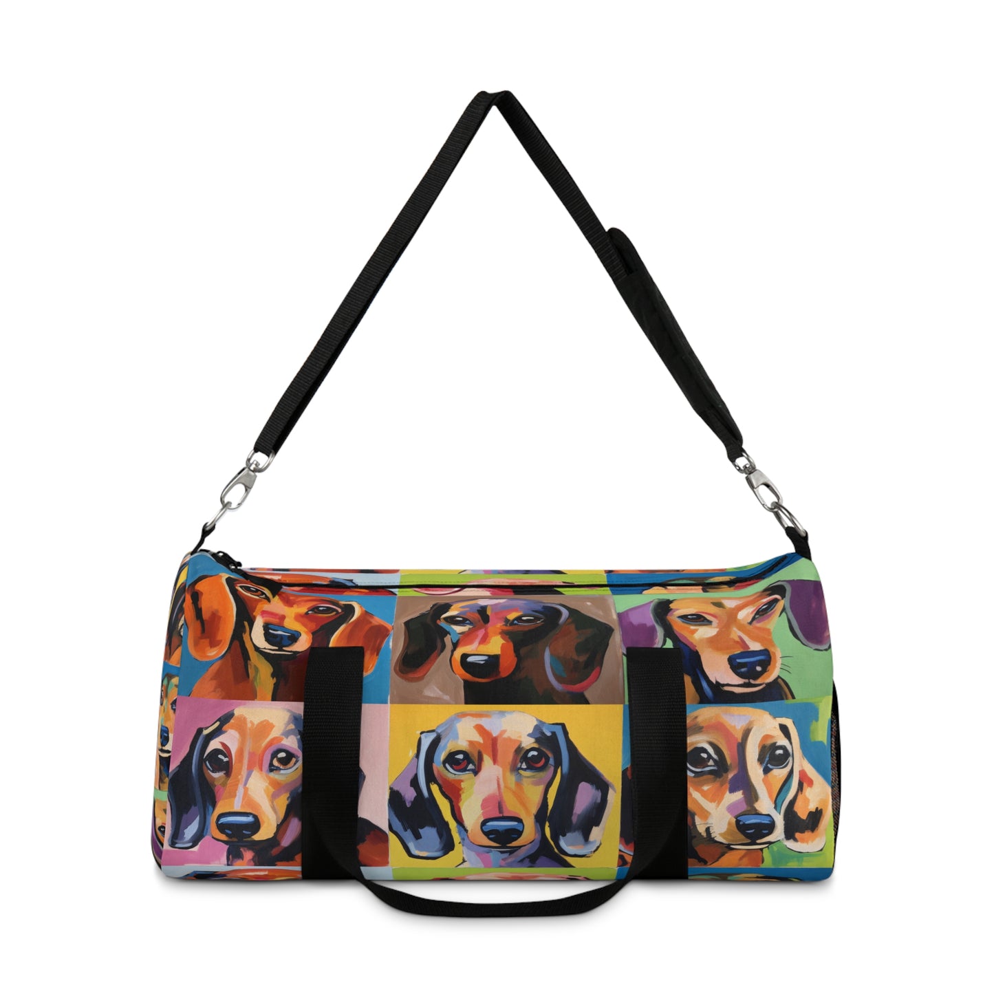 Pop Art Dachshund Duffel Bag