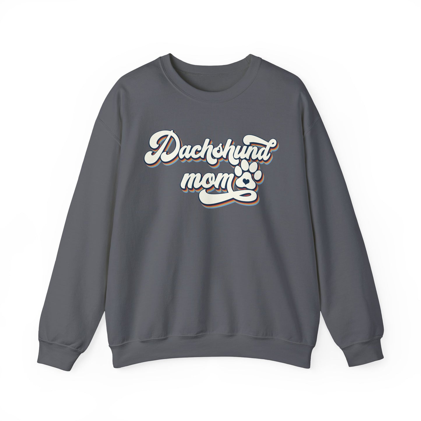 Dachshund Mom Sweatshirt, Dog Lover Gift, Funny Weiner Dog Jumper, Classic Sausage Dog Crewneck, Pet Owner Apparel