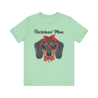 Adorable Dachshund Doxie Mama Tee #4