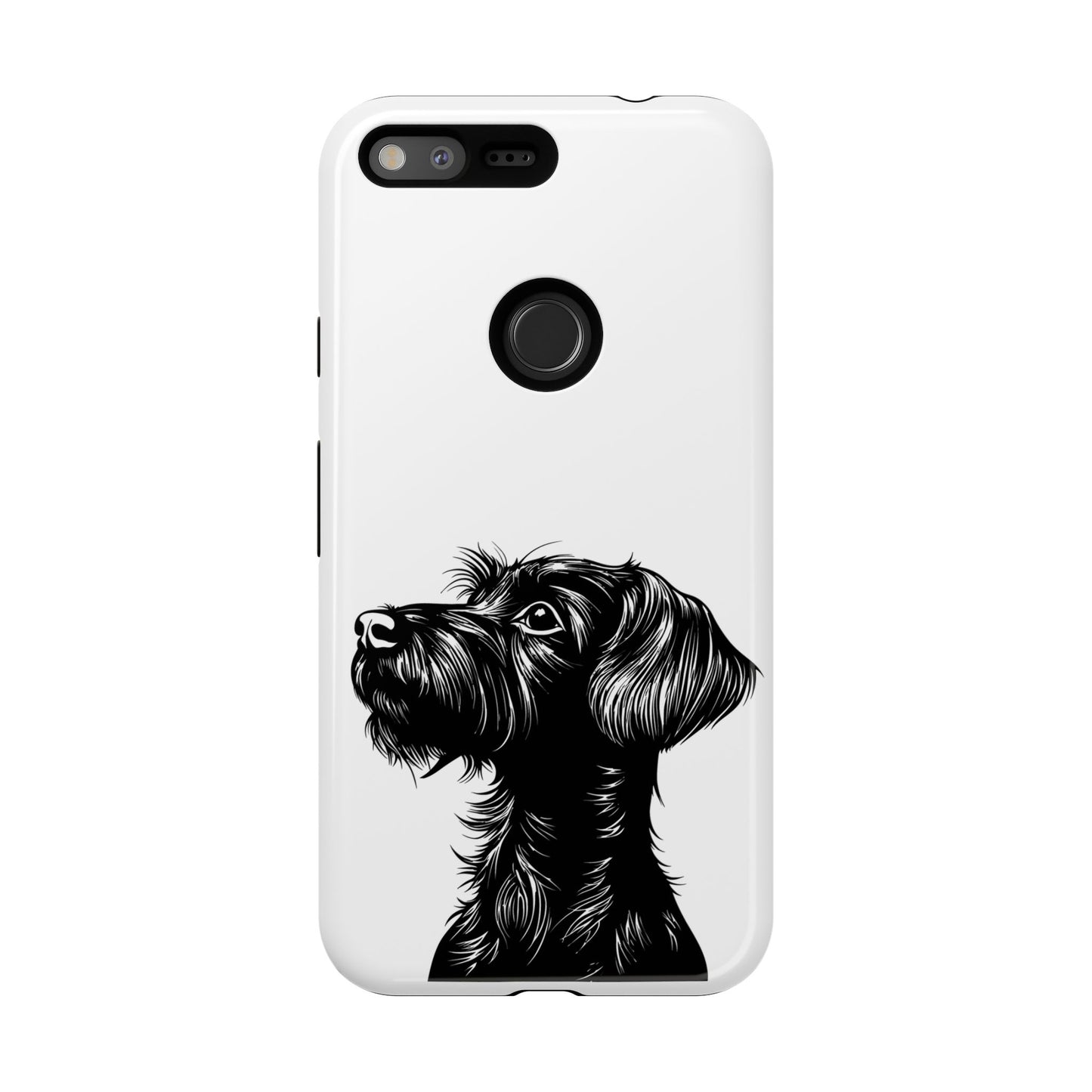 Simple Wire Haired Dachshund Mens Phone Case - Dog Apple Pixel Galaxy