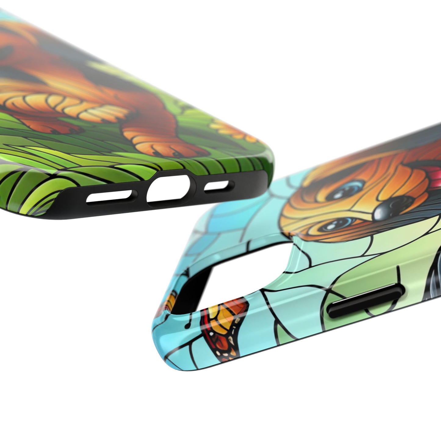 Cute Dachshund Phone Case, Dog Lover Gift, Tough Phone Cover, Pet Accessory,