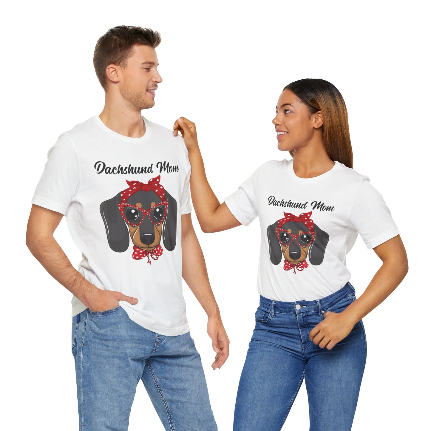 Adorable Dachshund Doxie Mama Tee #4