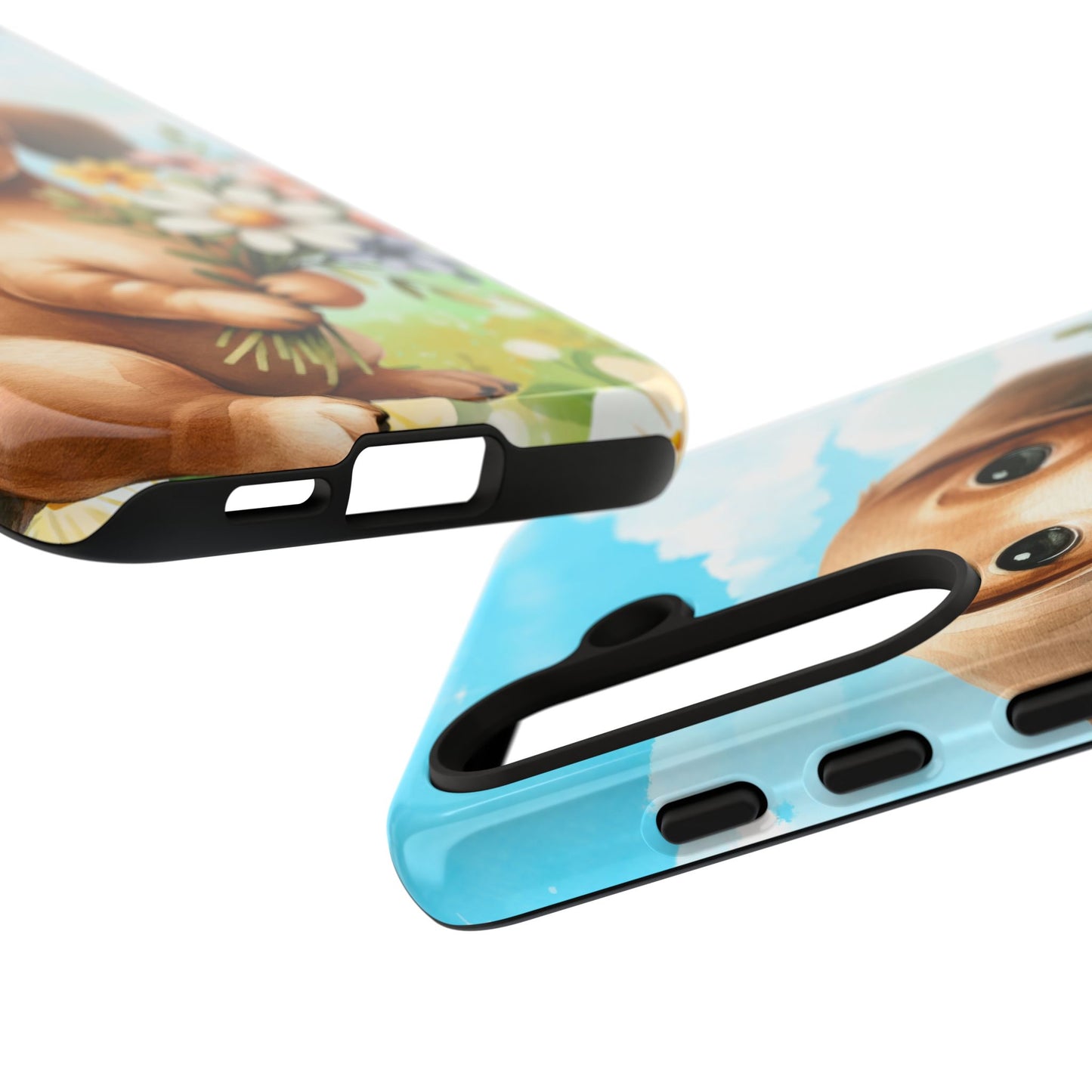 Watercolor Dachshund Dog Phone Case - Rescue Dog Apple Pixel Galaxy Spring