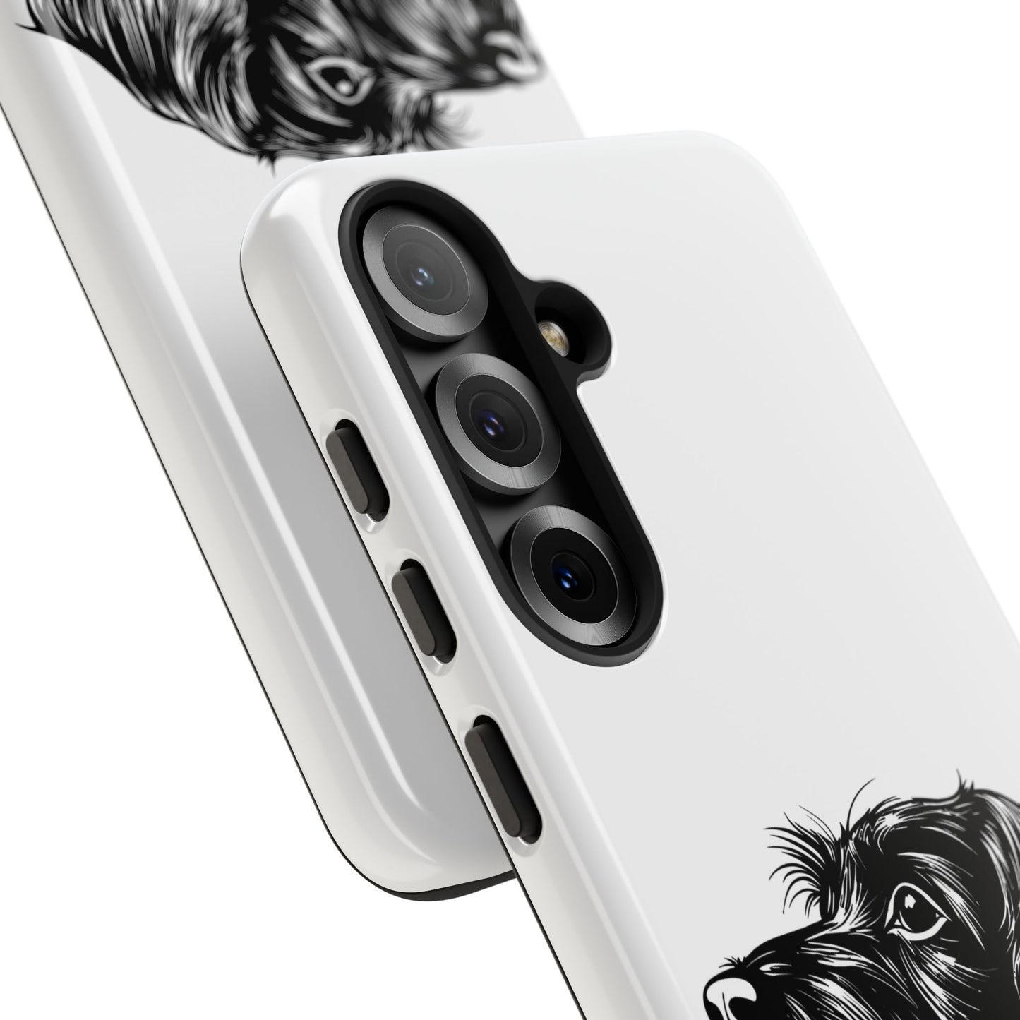 Simple Wire Haired Dachshund Mens Phone Case - Dog Apple Pixel Galaxy