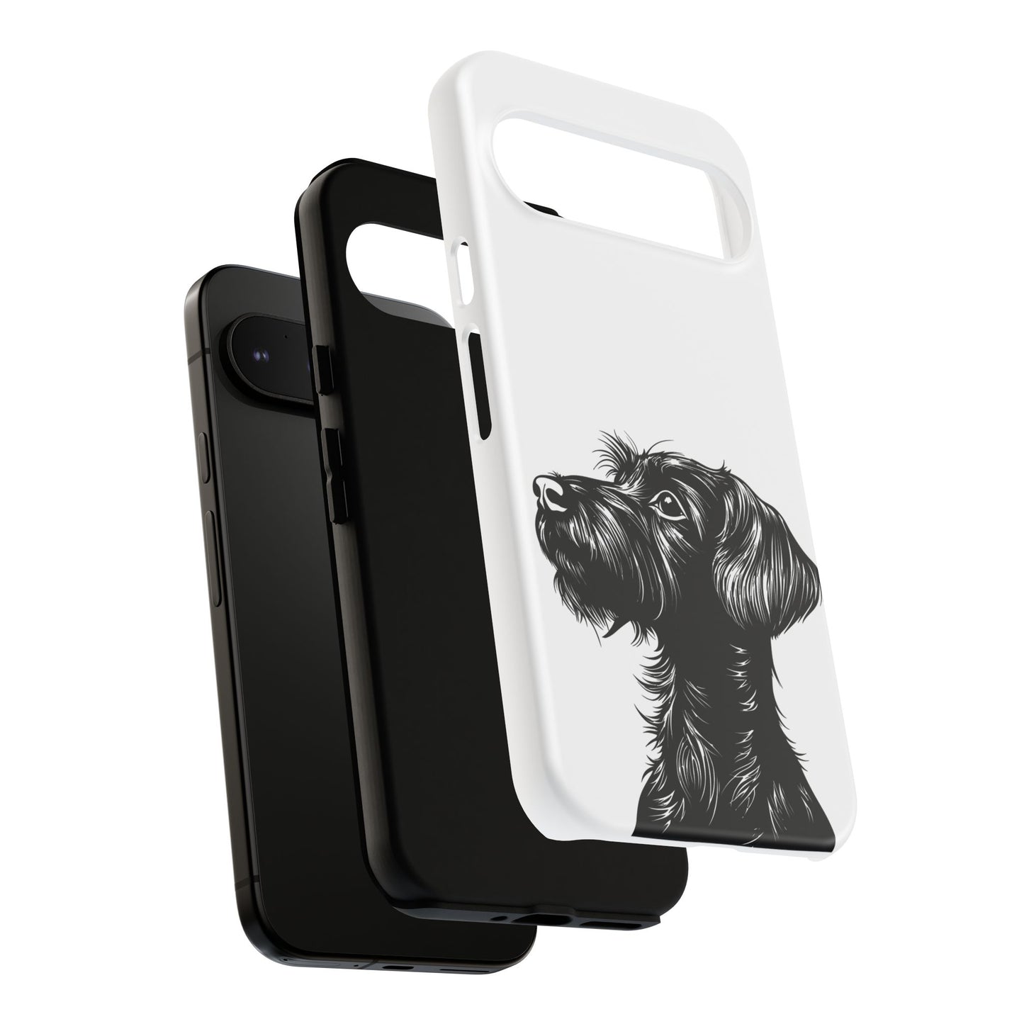 Simple Wire Haired Dachshund Mens Phone Case - Dog Apple Pixel Galaxy