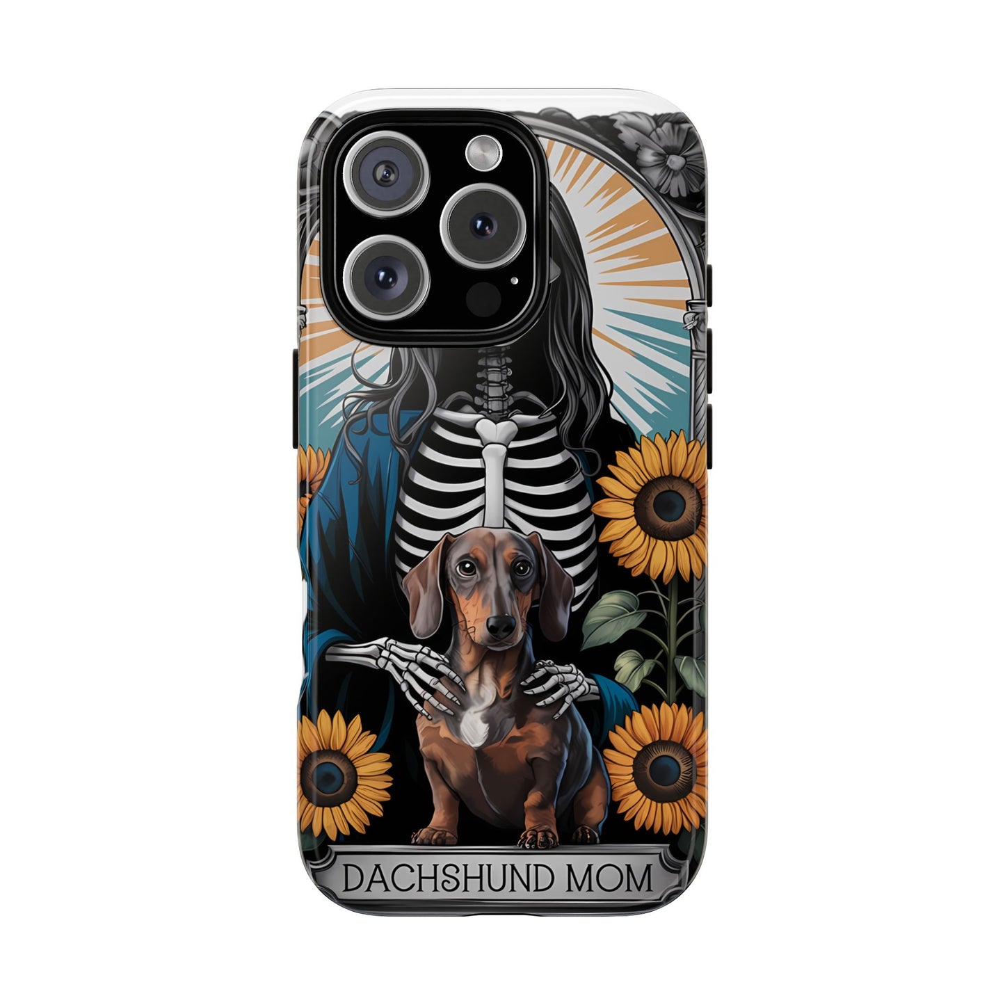 Tarot Card Dachshund Mom Phone Case - Dog Apple Pixel Galaxy