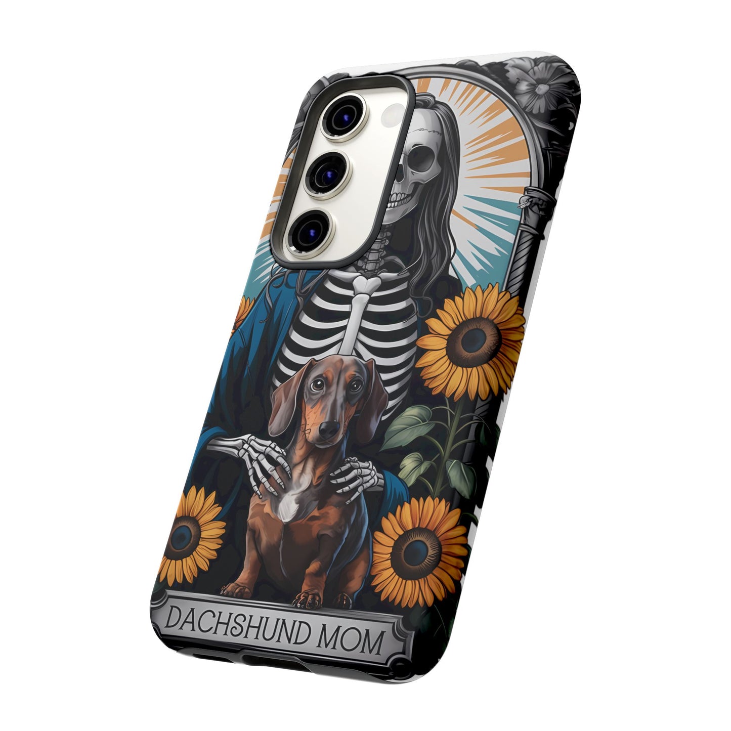Tarot Card Dachshund Mom Phone Case - Dog Apple Pixel Galaxy