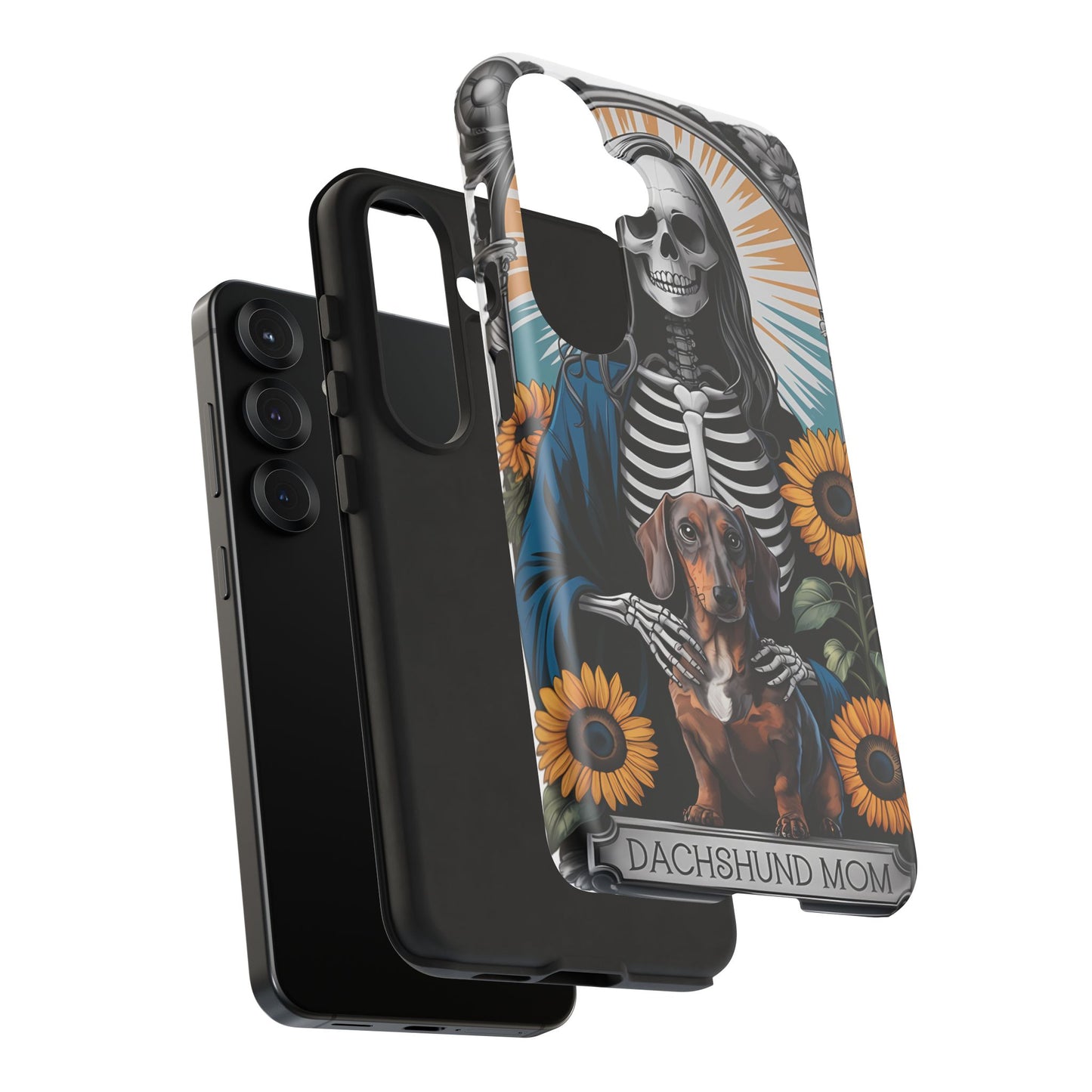 Tarot Card Dachshund Mom Phone Case - Dog Apple Pixel Galaxy